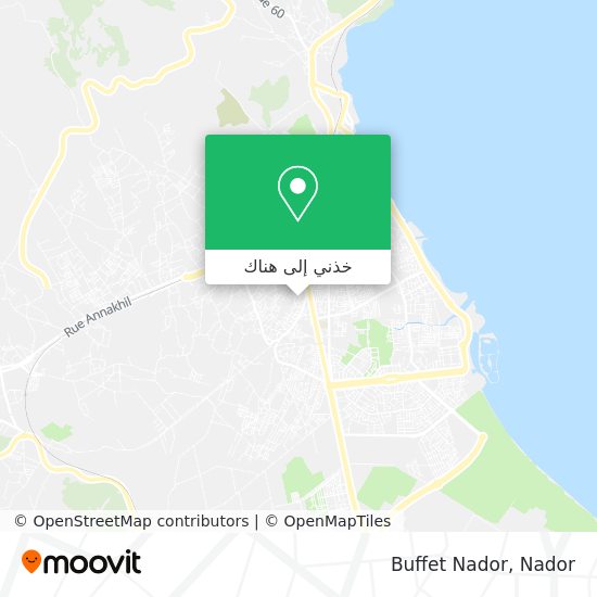 خريطة Buffet Nador