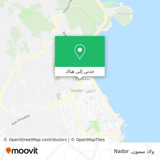 خريطة ولاد ميمون