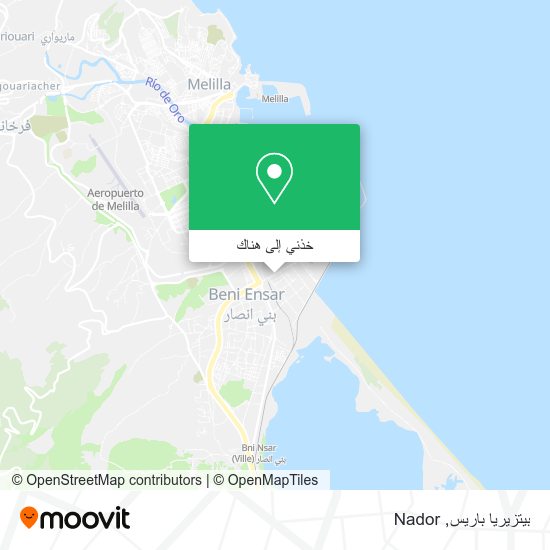 خريطة بيتزيريا باريس