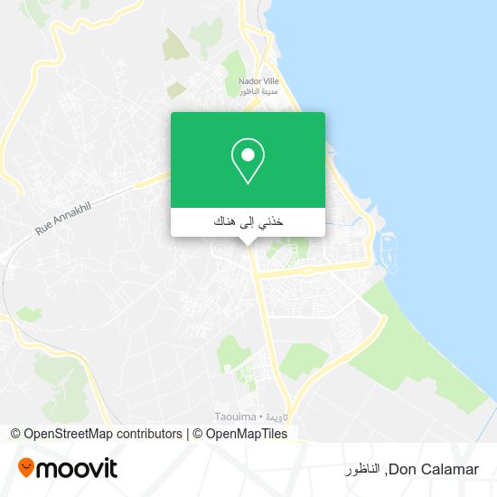 خريطة Don Calamar