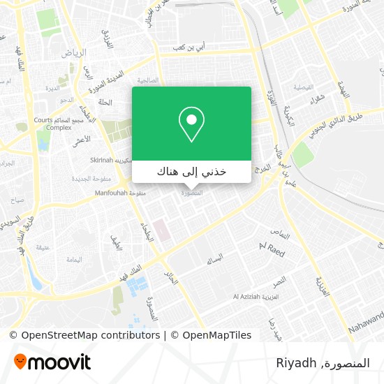 خريطة المنصورة