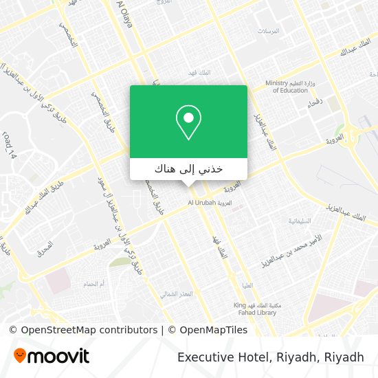 خريطة Executive Hotel, Riyadh