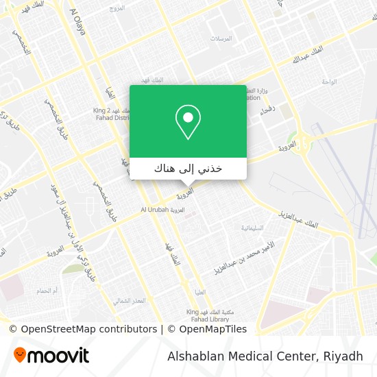خريطة Alshablan Medical Center