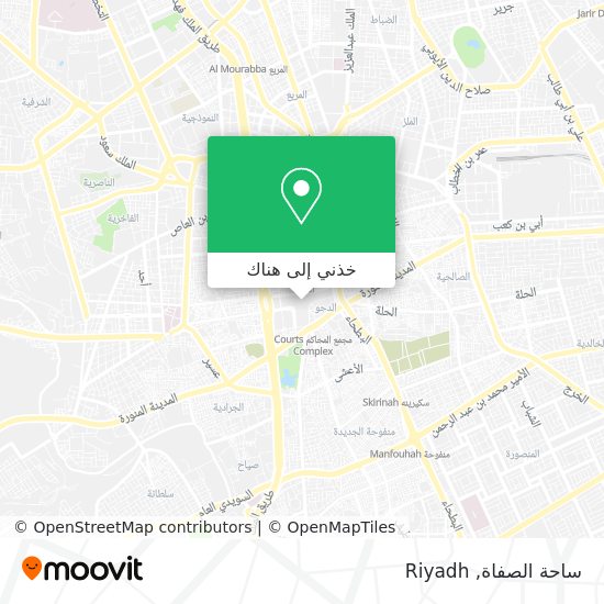 خريطة ساحة الصفاة