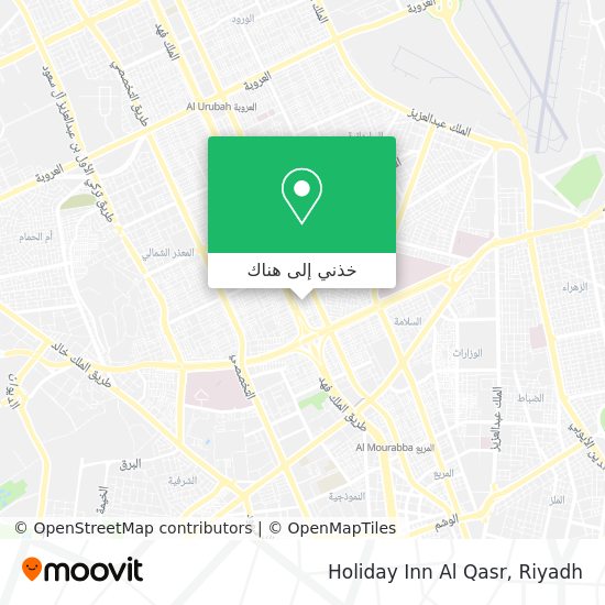 خريطة Holiday Inn Al Qasr