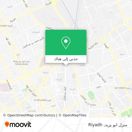 خريطة منزل ابو يزيد
