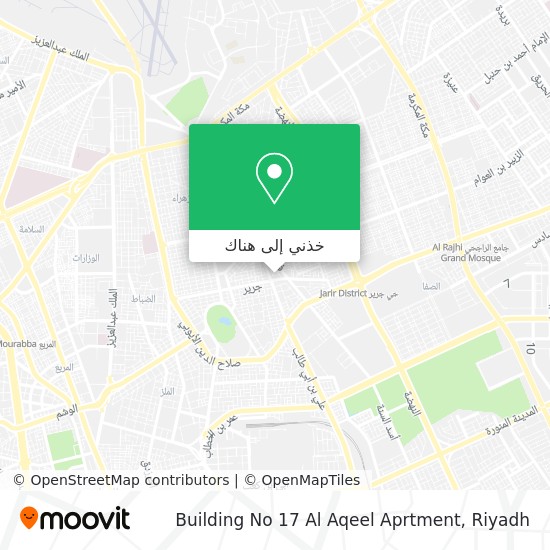 خريطة Building No 17 Al Aqeel Aprtment