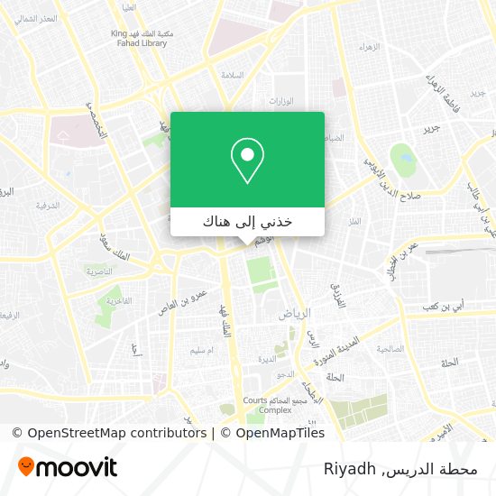 خريطة محطة الدريس