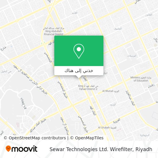 خريطة Sewar Technologies Ltd. Wirefilter