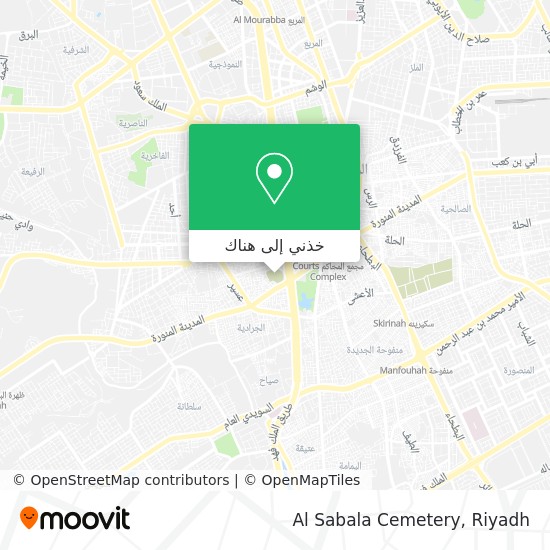 خريطة Al Sabala Cemetery