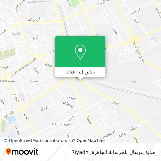 خريطة صايغ بتونفال للخرسانة الجاهزة