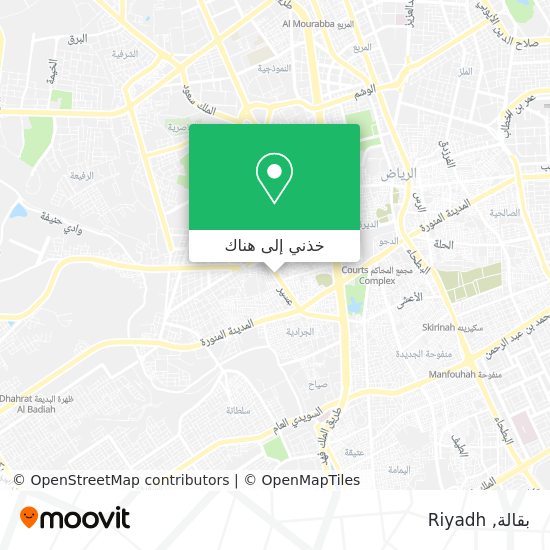 خريطة بقالة