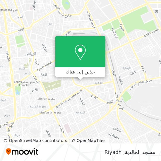 خريطة مسجد الخالدية