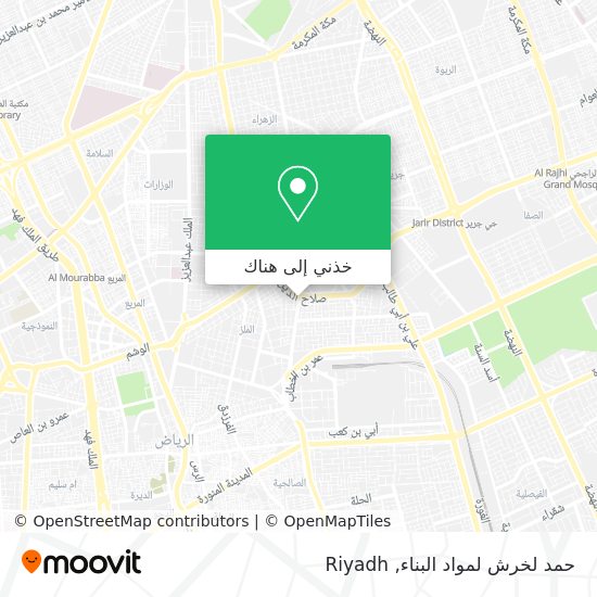 خريطة حمد لخرش لمواد البناء