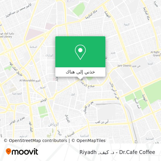 خريطة Dr.Cafe Coffee - د. كيف
