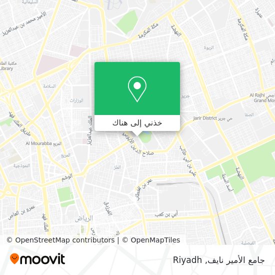 خريطة جامع الأمير نايف