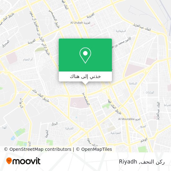 خريطة ركن التحف