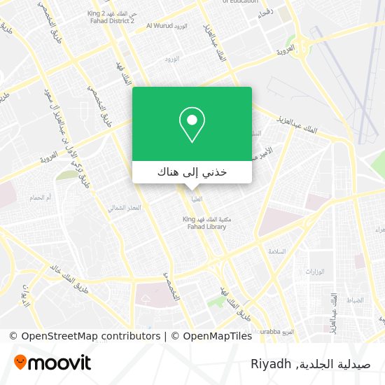 خريطة صيدلية الجلدية