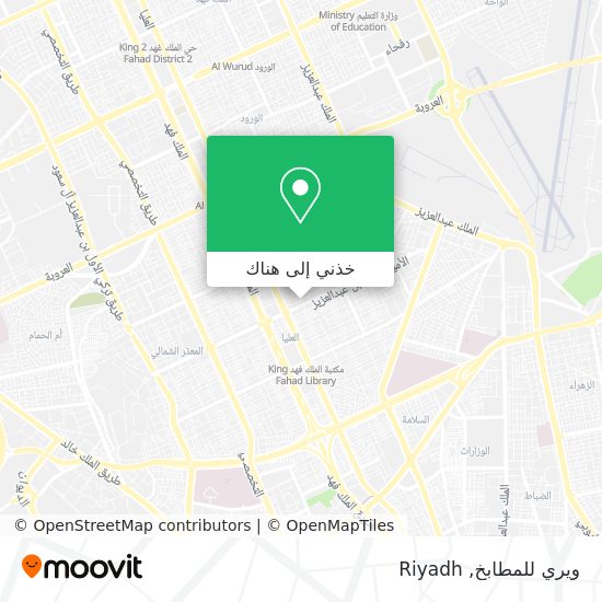خريطة ويري للمطابخ