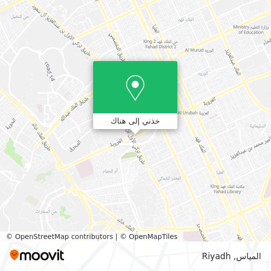 خريطة المياس