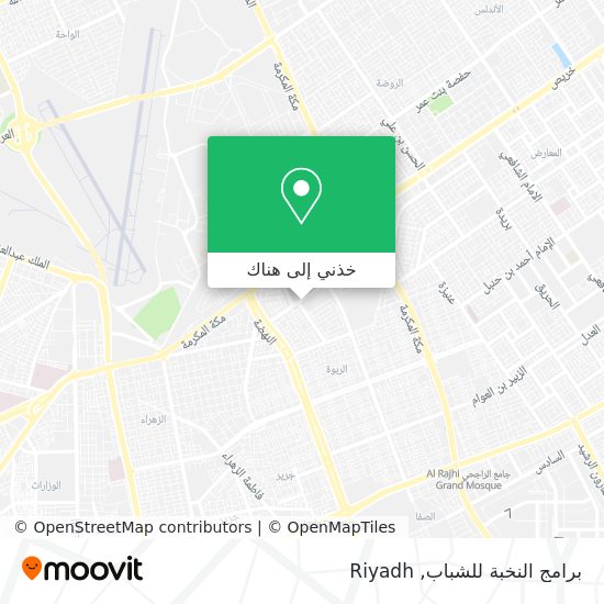 خريطة برامج النخبة للشباب