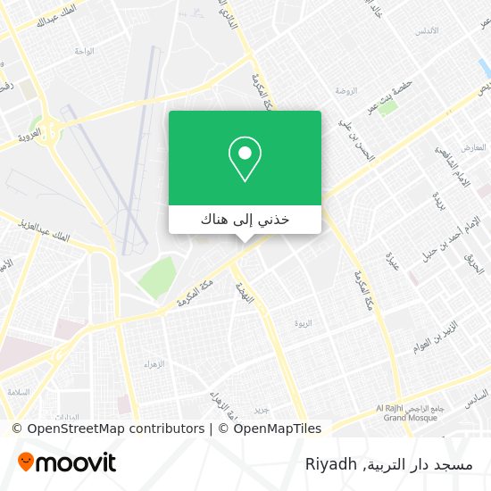 خريطة مسجد دار التربية