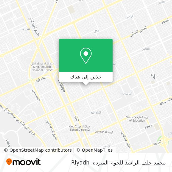 خريطة محمد خلف الراشد للحوم المبردة