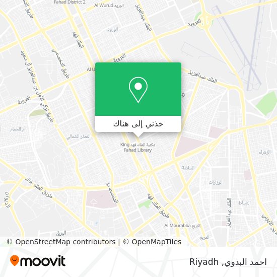 خريطة احمد البدوي