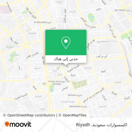 خريطة اكسسوارات سعودية
