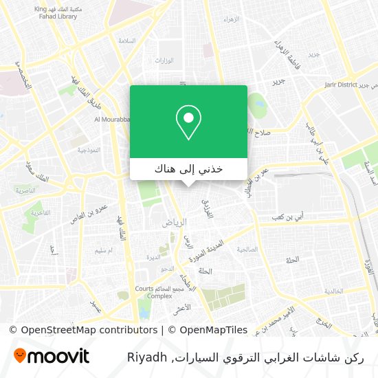 خريطة ركن شاشات الغرابي الترقوي السيارات