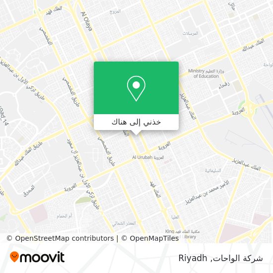 خريطة شركة الواحات