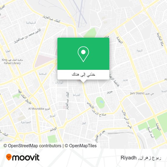 خريطة ربوع زهران