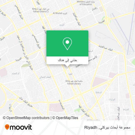 خريطة مجموعة أبحاث بيركلي