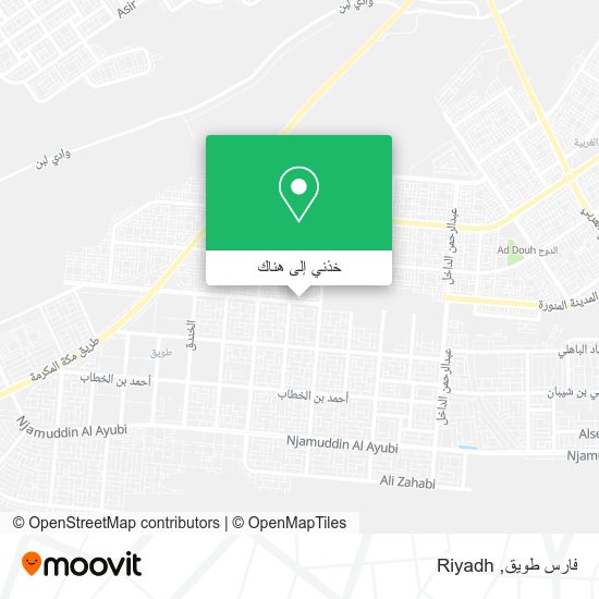 خريطة فارس طويق