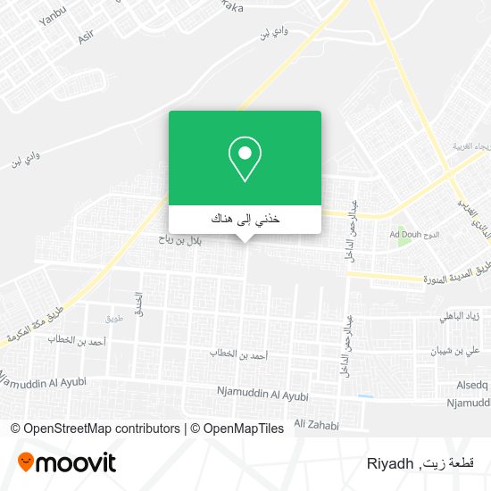 خريطة قطعة زيت