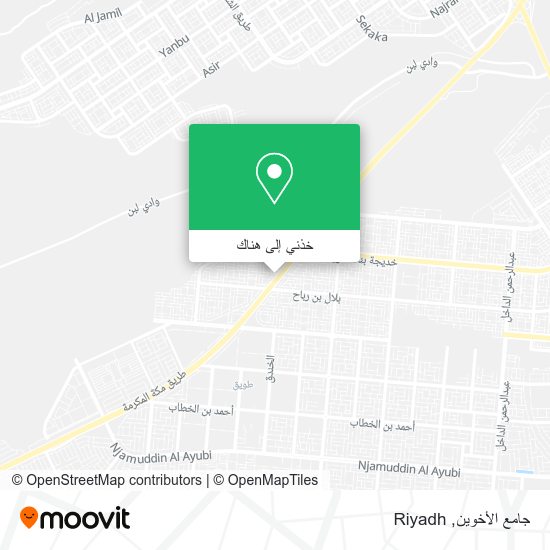 خريطة جامع الأخوين