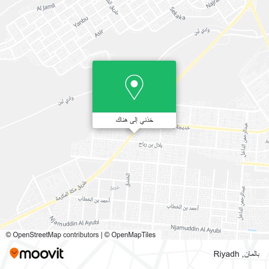 خريطة بالمان