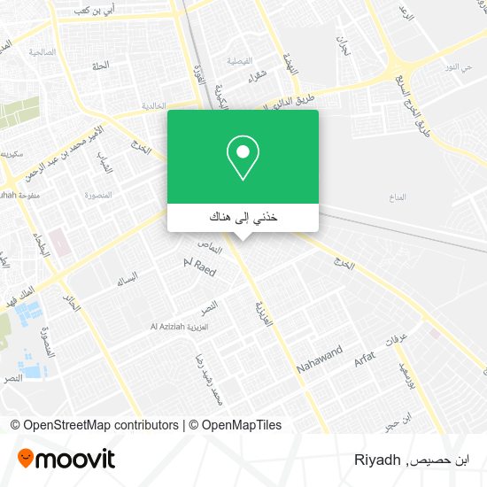 خريطة ابن حصيص