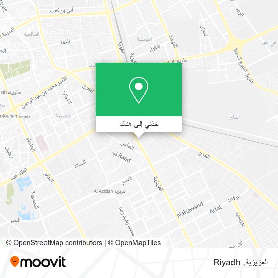 خريطة العزيزية