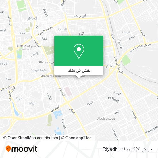 خريطة جي تي للإلكترونيات