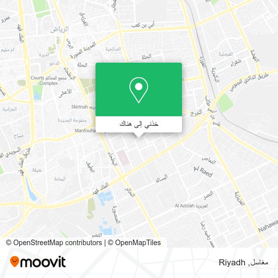 خريطة مغاسل