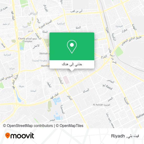خريطة فيت بلي
