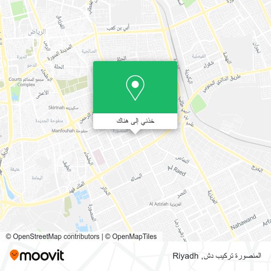 خريطة المنصورة تركيب دش