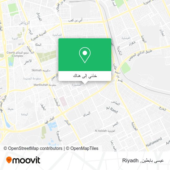 خريطة عيسى بابطين