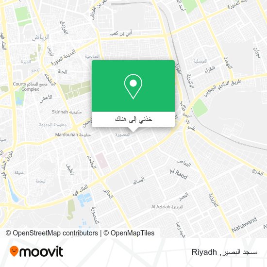 خريطة مسجد البصير