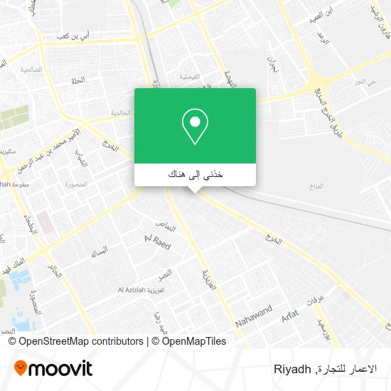 خريطة الاعمار للتجارة