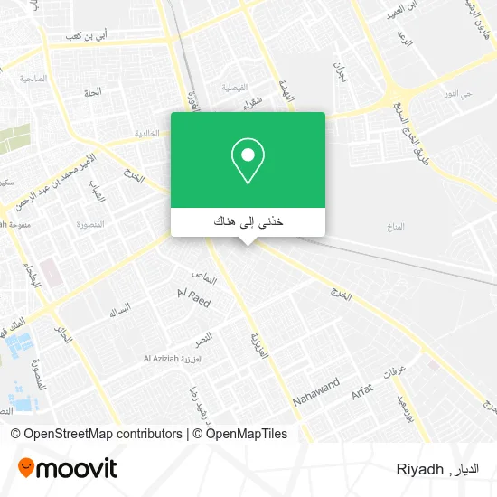 خريطة الديار