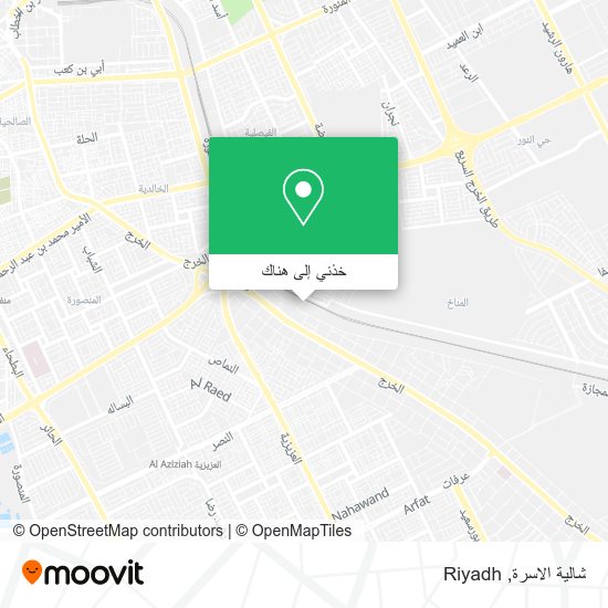خريطة شالية الاسرة