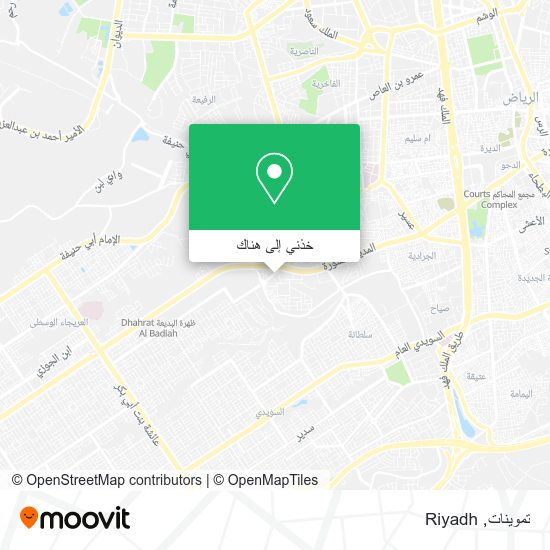 خريطة تموينات