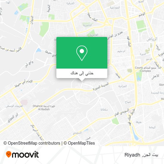 خريطة بيت الجن